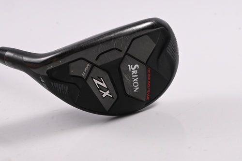 Left Hand Srixon ZX Mk II #4 Hybrid / 22 Degree / Regular Flex Hzrdus Smoke RDX
