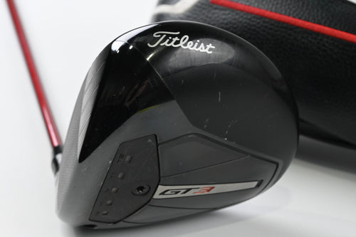 Left Hand Titleist GT3 Driver / 9 Degree / Stiff Flex Denali Red 50 Shaft