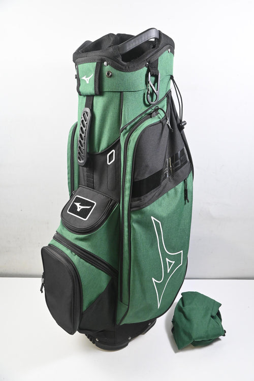 Mizuno BR-D3c Cart Bag / 7-Way Divider / Green, Black