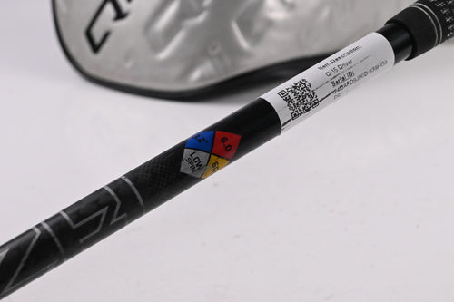 Left Hand Taylormade Qi35 Driver / 9 Degree / Stiff Flex Hzrdus Gen5 Black 60