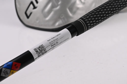 Left Hand Taylormade Qi35 Driver / 9 Degree / Stiff Flex Hzrdus Gen5 Black 60