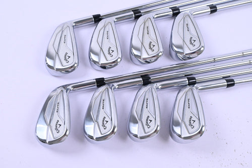 Callaway Elyte Irons / 5-PW+GW+AW / Regular Flex Dynamic Gold R300 Shafts