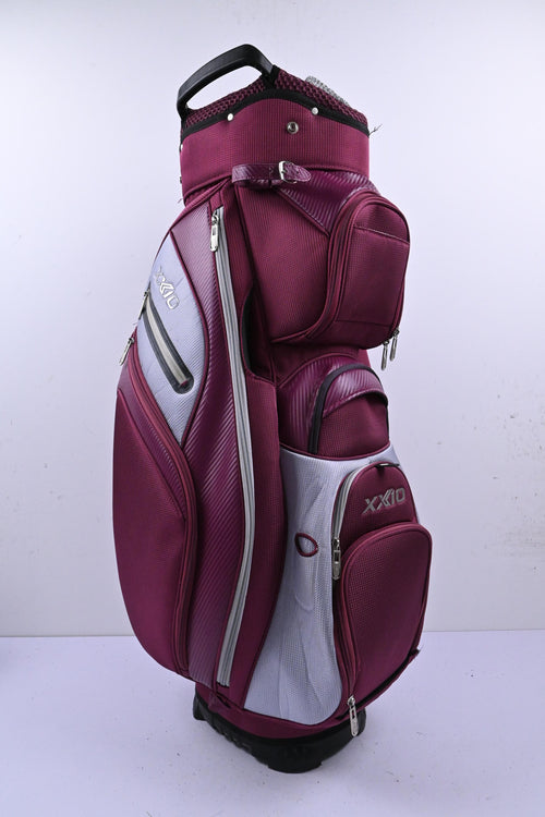XXIO Cart Bag / 15-Way Divider / Purple & Grey