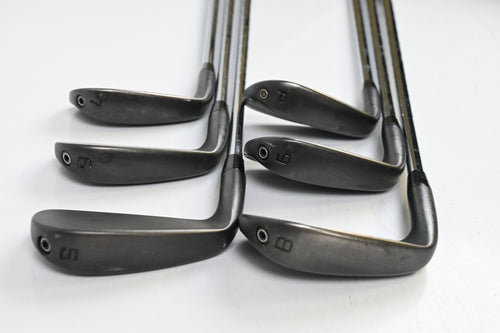 Cobra King Forged Tec 2023 Black Irons / 5-PW / Stiff Flex KBS $-Taper Lite