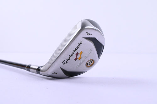 Left Hand Taylormade Rescue 2009 #3 Hybrid / 19 Degree / Stiff Flex Aldila REAX