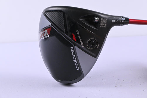 Cobra OPTM MAX-D Driver / 10.5 Degree / Regular Flex Speeder NX Red 50 Shaft