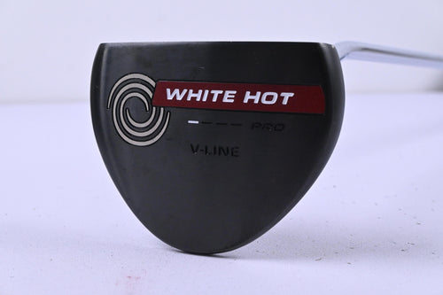 Odyssey White Hot Pro Black V-Line Putter / 34 Inch