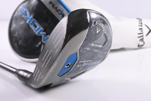 Left Hand Callaway Paradym Ai Smoke Max #3 Wood / 15 Degree / Stiff Flex Denali