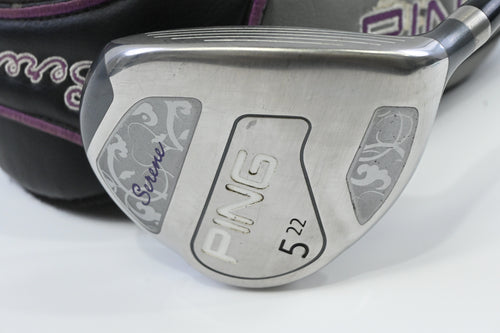 Ladies Ping Serene #5 Wood / 22 Degree / Ladies Flex Ping ULT 210 Shaft