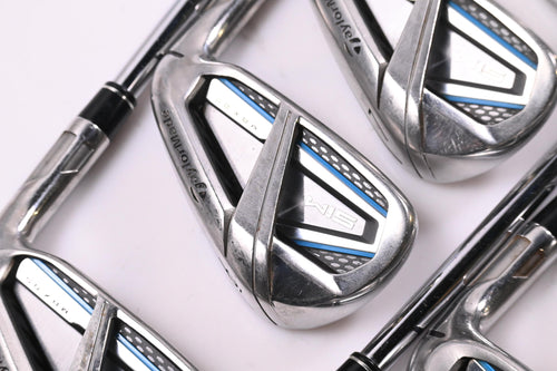Taylormade SIM Max OS Irons / 5-PW+GW+SW / Stiff Flex KBS Tour 90 Shafts
