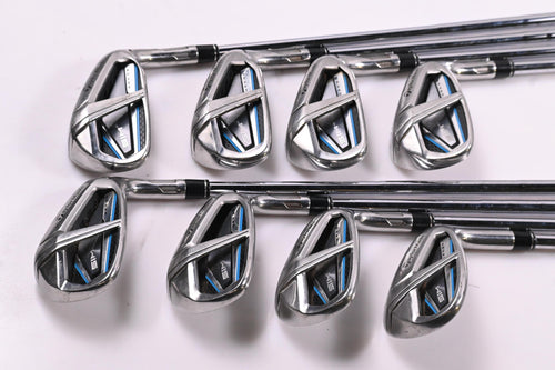 Taylormade SIM Max OS Irons / 5-PW+GW+SW / Stiff Flex KBS Tour 90 Shafts