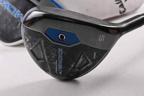 Callaway Paradym Ai Smoke Max #5 Wood / 18 Degree / Stiff Flex Tensei AV Blue 65