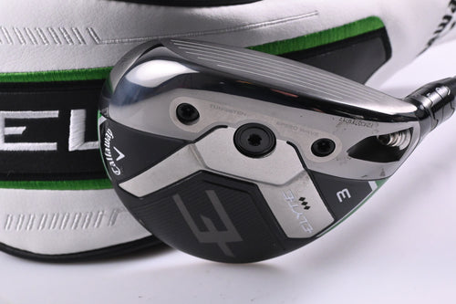 Callaway Elyte Triple Diamond #3 Wood / 15 Degree / Stiff Flex HZRDUS Silver 70