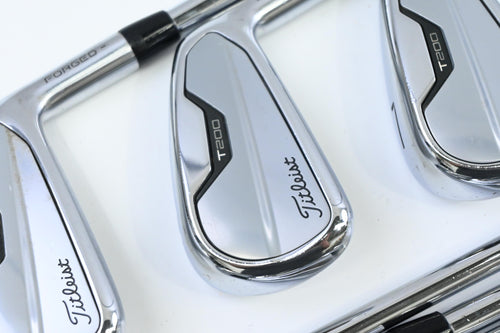 Titleist T200 2021 Irons / 5-PW+48° / Stiff Flex AMT Black S300 Shafts
