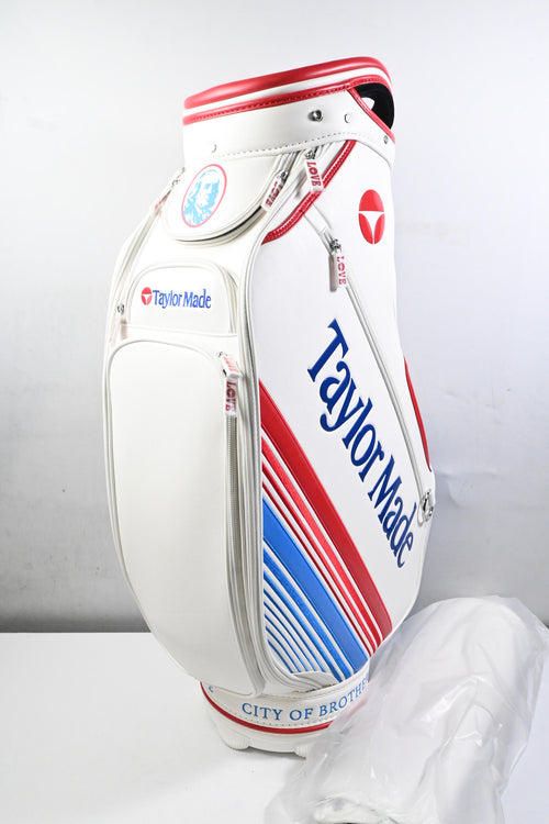 Taylormade Liberty Lines Tour Bag / 6-Way Divider / White, Red & Blue