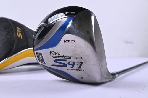 Cobra S9-1 Driver / 10.5 Degree / Regular Flex Aldila DVS-HL M Speed 50 Shaft