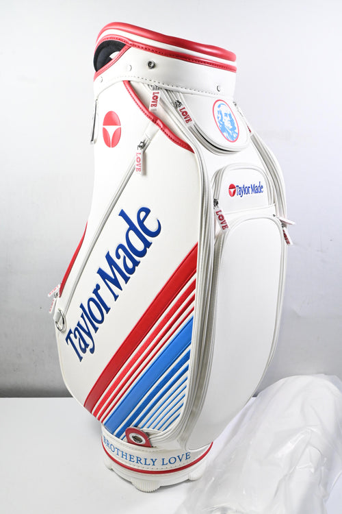 Taylormade Liberty Lines Tour Bag / 6-Way Divider / White, Red & Blue
