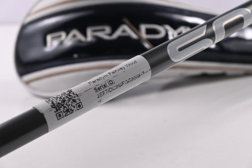 Callaway Paradym #5 Wood / 18 Degree / Stiff Flex HZRDUS Silver 60 Shaft