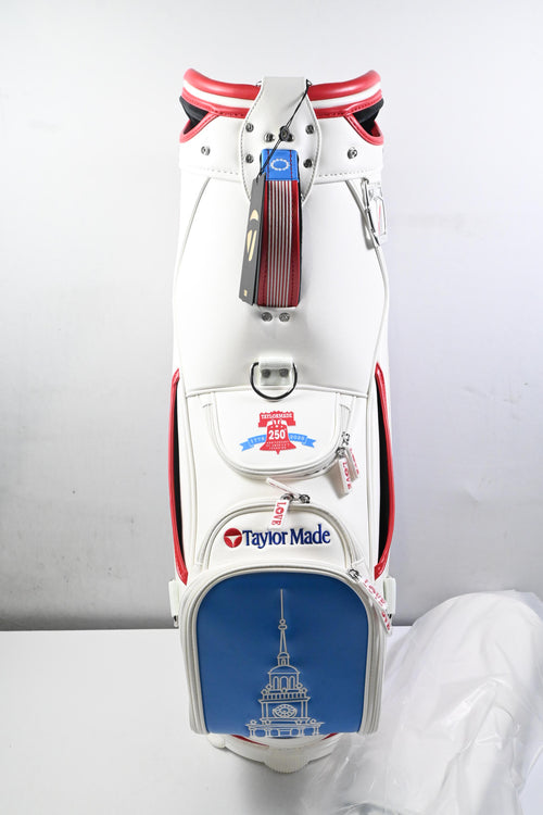 Taylormade Liberty Lines Tour Bag / 6-Way Divider / White, Red & Blue