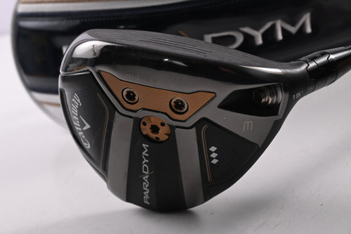 Callaway Paradym Ai Smoke TD #3 Wood / 15 Degree / Stiff Flex Kai`li White 70 Shaft