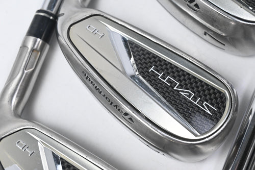 TaylorMade Stealth HD Irons / 5-PW+SW / Regular Flex KBS MAX MT 85 Shafts