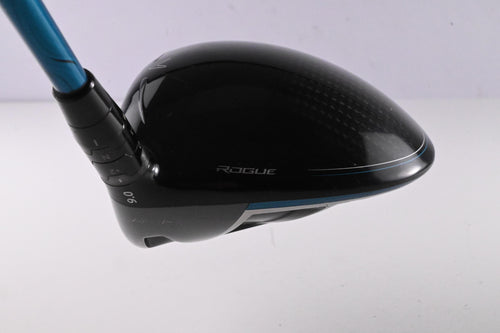 Callaway Rogue Sub Zero Driver / 9 Degree / Stiff Flex Evenflow Blue 65 Shaft