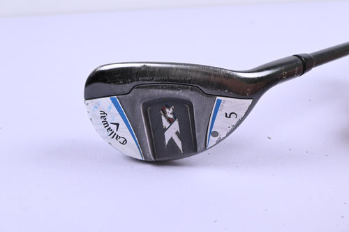Ladies Callaway XR16 OS #5 Hybrid / 27 Degree / Ladies Flex Bassara 50 Shaft