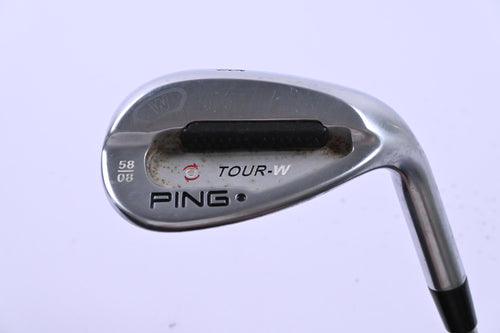 Ping Tour-W Lob Wedge / 58 Degree / Black Dot / Wedge Flex Steel Shaft