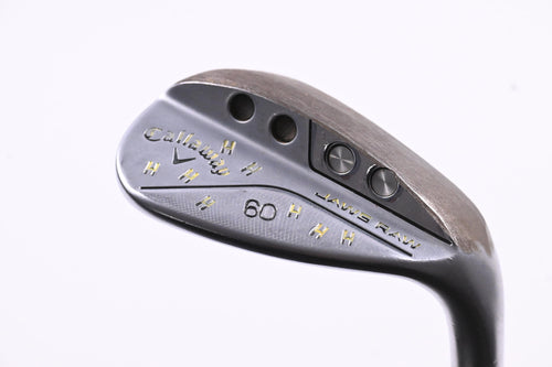 Callaway Jaws Raw Lob Wedge / 60 Degree / X-Flex Steel Shaft