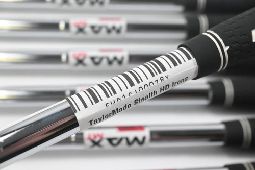 TaylorMade Stealth HD Irons / 5-PW+SW / Regular Flex KBS MAX MT 85 Shafts