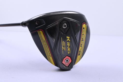 Left Hand Cobra King SZ Driver / 9.0 Degree / Stiff Flex HZRDUS Smoke Yellow 60