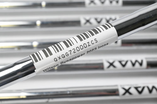 Left Hand Wilson Dynapower 2023 Irons / 5-PW+SW / Senior Flex KBS MAX Ultralite