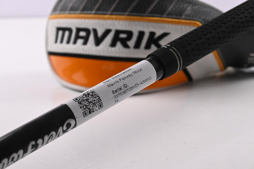 Callaway Mavrik #3 Wood / 15 Degree / Stiff Flex Evenflow Riptide 60 Shaft