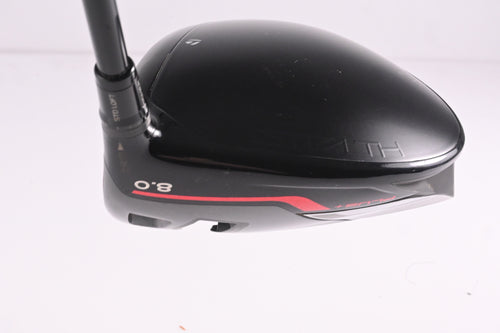 Taylormade Stealth Plus Driver / 8 Degree / Stiff Flex HZRDUS Smoke Black RDX 60
