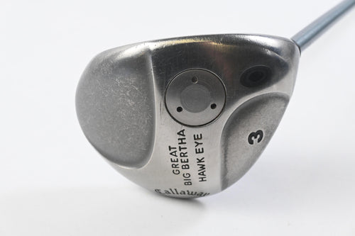 Ladies Callaway Hawk Eye #3 Wood / 15 Degree / Ladies Flex Gems UL Shaft