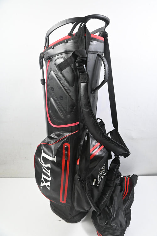 Lynx Stand Bag / 5-Way Divider / Black, Red