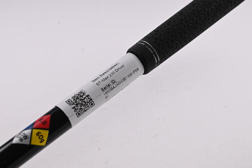 Mizuno ST-Max 230 Driver / 9.5 Degree / Stiff Flex Hzrdus Smoke RDX Black 60