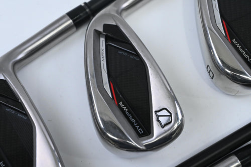 Wilson DYNAPWR Max 2025 Irons / 6-PW+SW / Senior Flex KBS MAX 45