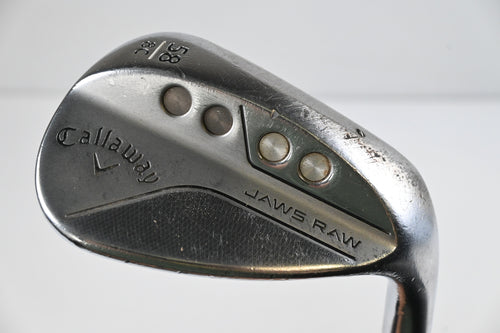 Callaway Jaws Raw Lob Wedge / 58 Degree / Wedge Flex Dynamic Gold Spinner