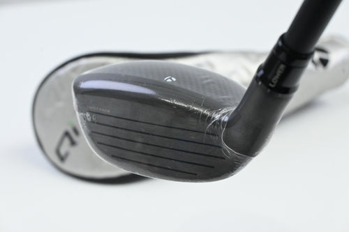 Taylormade Qi35 #4 Hybrid / 22 Degree / Stiff Flex Fujikura Ventus Blue 7 Shaft