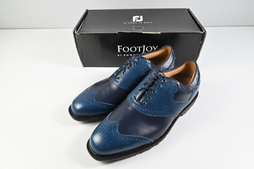 FootJoy Shield Tip Professional Golf Shoes / Size UK 10 / Blue, Navy