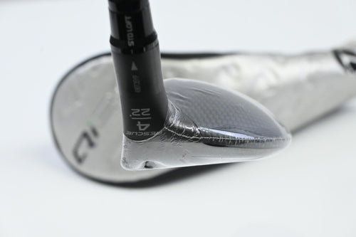 Taylormade Qi35 #4 Hybrid / 22 Degree / Stiff Flex Fujikura Ventus Blue 7 Shaft