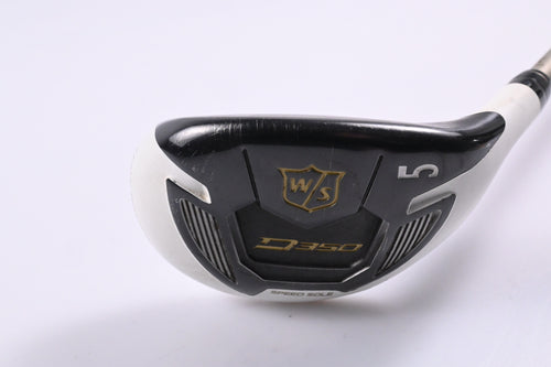 Ladies Wilson D350 #5 Hybrid / 25 Degree / Ladies Flex UST Elements Chrome 49