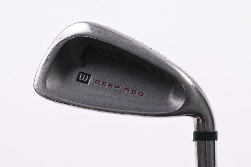 Wilson Deep Red #4 Iron / 24 Degree / Stiff Flex Steel Shaft