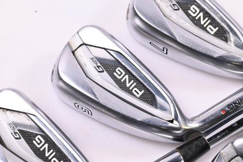 Left Hand Ping G425 Irons / 5-PW / Red Dot / Regular Flex Dynamic Gold 105 R300