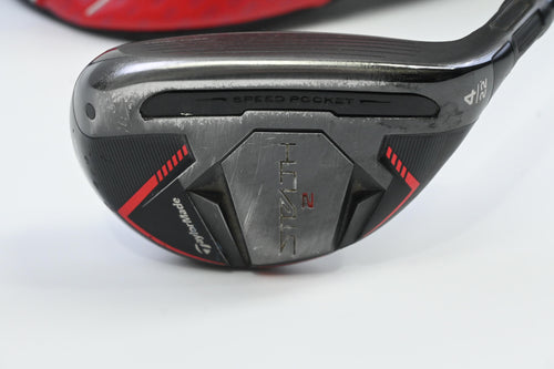 Taylormade Stealth 2 #4 Hybrid / 22 Degree / Stiff Flex Fujikura Ventus TR Red 7
