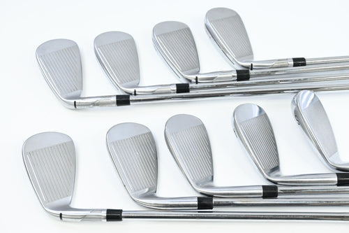 Taylormade Qi Irons / 4-PW+AW+SW / Regular Flex KBS MAX MT 85 Shafts
