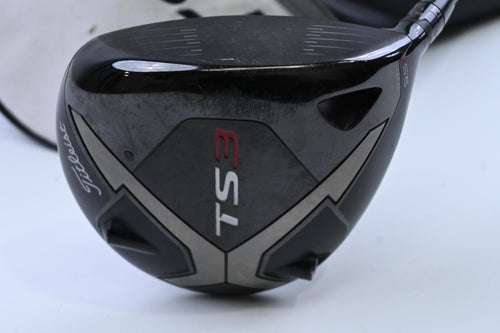 Titleist TS3 Driver / 9.5 Degree / Stiff Flex HZRDUS Smoke Black 60