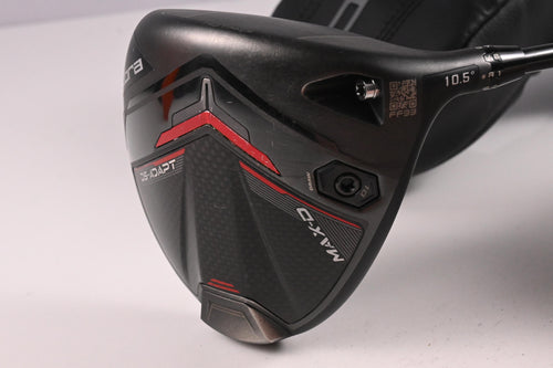 Cobra DS-Adapt MAX-D Driver / 10.5 Degree / Stiff Flex Denali Black 60 Shaft