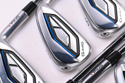 Ping G440 Irons / 4-PW+GW+56° / Red Dot / Regular Flex Dynamic Gold Mid 100 R300